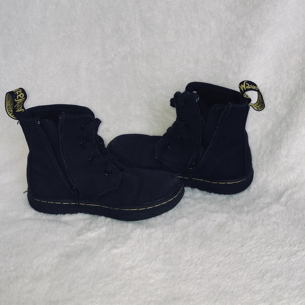 Dr. Martens infant canvas boots